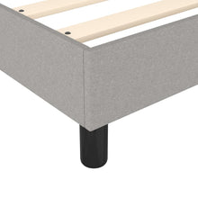 Indlæs billede til gallerivisning Letto Matrimoniale (con Materasso) Grigio Chiaro 200x200cm Tessuto