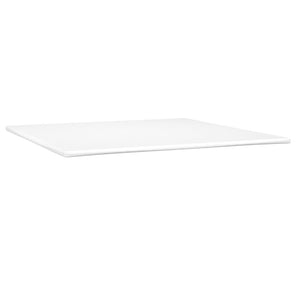 Letto Matrimoniale (con Materasso) Grigio Chiaro 200x200cm Tessuto