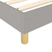 Indlæs billede til gallerivisning Letto Matrimoniale (con Materasso) Grigio Chiaro 200x200cm Tessuto