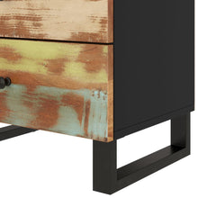 Laden Sie das Bild in den Galerie-Viewer, Mobiletto Industrial 3 Cassetti 50x33x62cm in Legno Massello Recupero