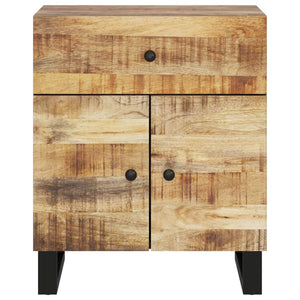 Mobiletto Industrial 50x33x60cm in Legno Massello di Mango