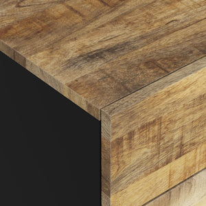 Mobiletto Industrial 50x33x60cm in Legno Massello di Mango