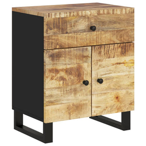 Mobiletto Industrial 50x33x60cm in Legno Massello di Mango
