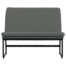 Load image into Gallery viewer, Divanetto Grigio Scuro 100x75x76 cm in Tessuto