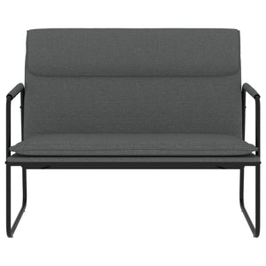 Divanetto Grigio Scuro 100x64x80 cm in Tessuto