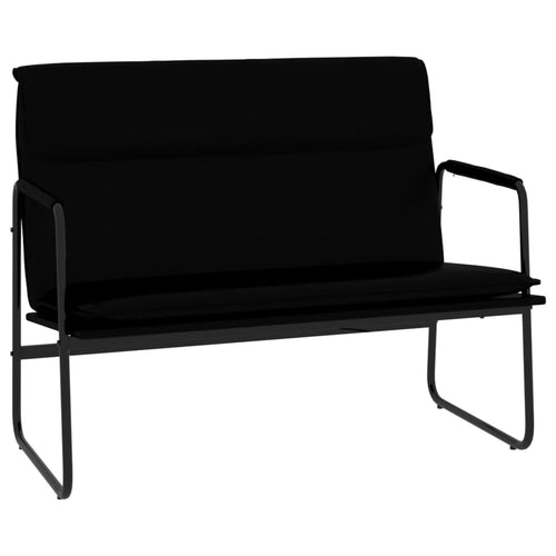 Divanetto Nero 100x64x80 cm in Similpelle