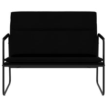 Load image into Gallery viewer, Divanetto Nero 100x64x80 cm in Similpelle