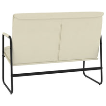 Load image into Gallery viewer, Divanetto Crema 100x64x80 cm in Similpelle