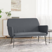 Carica l&#39;immagine nel visualizzatore di Gallery, Divanetto Grigio Scuro 108x79x79 cm in Velluto