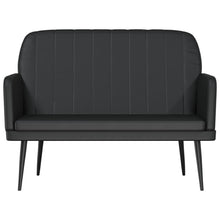 Load image into Gallery viewer, Divanetto Nero 107x80x81 cm in Similpelle