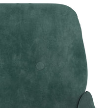 Load image into Gallery viewer, Divanetto Verde Scuro 108x79x79 cm in Velluto