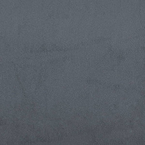 Divanetto Grigio Scuro 110x76x80 cm in Velluto