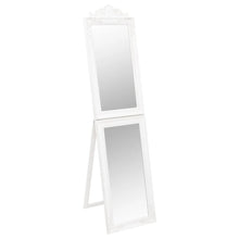 Laden Sie das Bild in den Galerie-Viewer, Specchio Autoportante Bianco 40x160 cm