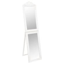 Laden Sie das Bild in den Galerie-Viewer, Specchio Autoportante Bianco 45x180 cm
