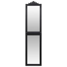 Laden Sie das Bild in den Galerie-Viewer, Specchio Autoportante Nero 45x180 cm