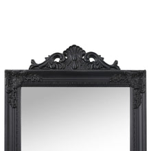Laden Sie das Bild in den Galerie-Viewer, Specchio Autoportante Nero 45x180 cm