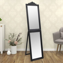 Laden Sie das Bild in den Galerie-Viewer, Specchio Autoportante Nero 50x200 cm