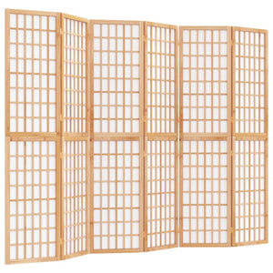 Separè 6 Pannelli Stile Giapponese 240x170 cm