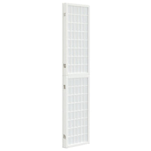 Separè 3 Pannelli Stile Giapponese 120x170 Bianco