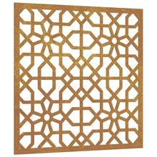 Carica l&#39;immagine nel visualizzatore di Gallery, Decorazione Muro da Giardino 55x55 cm Moresco Acciaio Corten