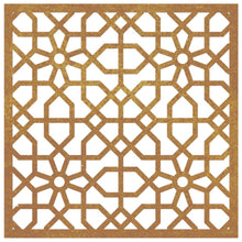 Carica l&#39;immagine nel visualizzatore di Gallery, Decorazione Muro da Giardino 55x55 cm Moresco Acciaio Corten