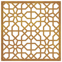 Carica l&#39;immagine nel visualizzatore di Gallery, Decorazione Muro da Giardino 55x55 cm Moresco Acciaio Corten