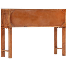 Carica l&#39;immagine nel visualizzatore di Gallery, Mobiletto Consolle 120x32x80 cm in Legno Massello Grezzo di Acacia