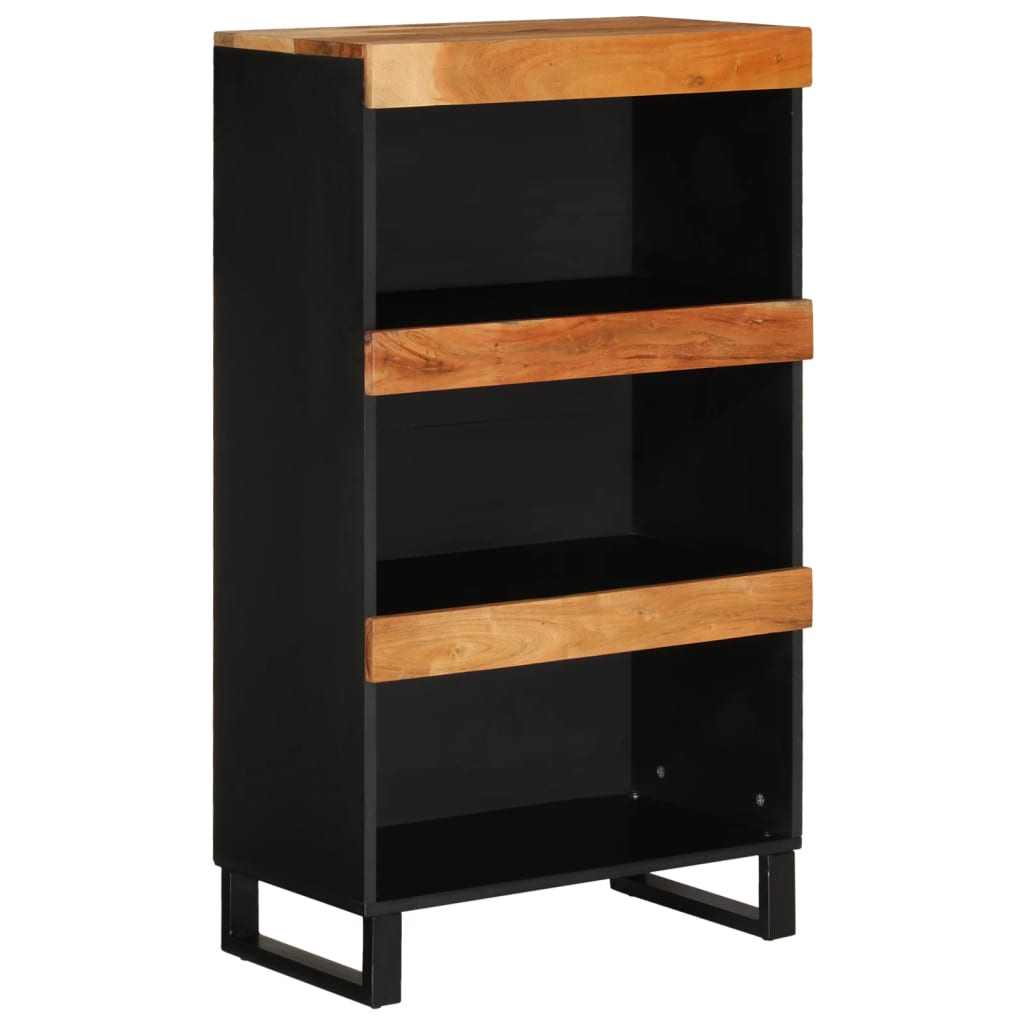 Mobiletto Credenza 60x33x107 cm in Massello di Acacia