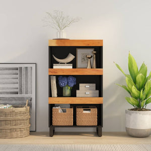 Mobiletto Credenza 60x33x107 cm in Massello di Acacia