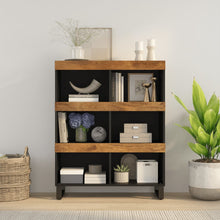 Charger l&#39;image dans la galerie, Mobiletto Credenza 85x33x107 cm in Massello di Mango