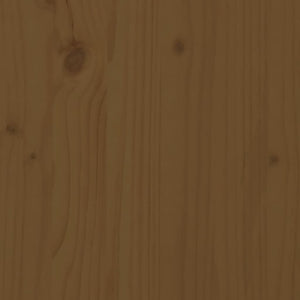 Lettini con Tavolino 2 pz ambra in Legno Massello di Pino