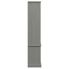 Carica l&#39;immagine nel visualizzatore di Gallery, Libreria con 2 Ante 85x35x170 cm in Massello di Pino Grigio