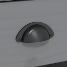 Load image into Gallery viewer, Tavolo Consolle BODO 91x35x74 cm Legno Massello Pino Grigio