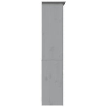 Load image into Gallery viewer, Libreria BODO 5 Ripiani 82x40x173 cm Legno Massello Pino Grigia