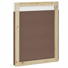 Charger l&#39;image dans la galerie, Specchio per Bagno con Ripiano Bianco 60x12x70 cm Legno Massello