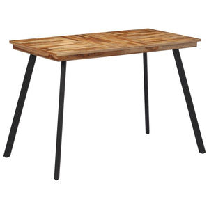 Tavolo da Pranzo 120x62x76 cm in Legno Massello di Teak