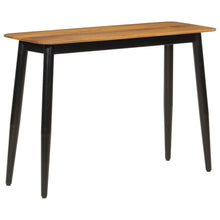 Load image into Gallery viewer, Mobiletto Consolle 110x40x76 cm in Legno Massello di Mango e Ferro