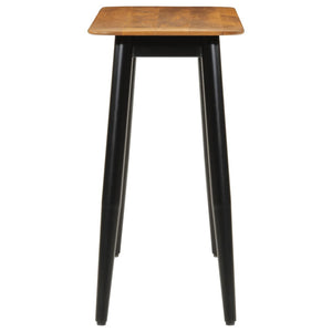 Mobiletto Consolle 110x40x76 cm in Legno Massello di Mango e Ferro