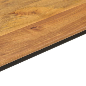 Mobiletto Consolle 110x40x76 cm in Legno Massello di Mango e Ferro