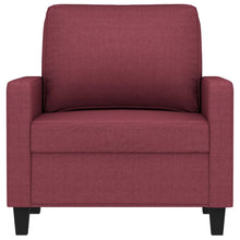 Carica l&#39;immagine nel visualizzatore di Gallery, Poltrona Rosso Vino 60 cm in Tessuto