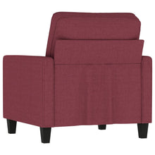 Carica l&#39;immagine nel visualizzatore di Gallery, Poltrona Rosso Vino 60 cm in Tessuto