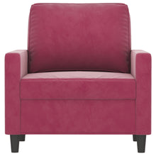 Load image into Gallery viewer, Poltrona Rosso Vino 60 cm Velluto
