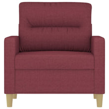 Indlæs billede til gallerivisning Poltrona Rosso Vino 60 cm in Tessuto