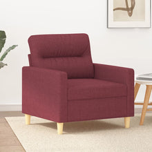 Indlæs billede til gallerivisning Poltrona Rosso Vino 60 cm in Tessuto
