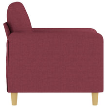 Laden Sie das Bild in den Galerie-Viewer, Poltrona Rosso Vino 60 cm in Tessuto