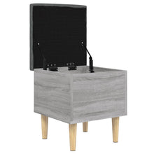 Carica l&#39;immagine nel visualizzatore di Gallery, Pouf Portaoggetti Grigio Sonoma 42x42x46 cm in Legno Multistrato