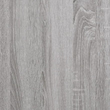 Carica l&#39;immagine nel visualizzatore di Gallery, Pouf Portaoggetti Grigio Sonoma 42x42x46 cm in Legno Multistrato