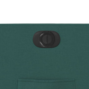 Poltrona Elettrica Reclinabile Verde Scuro in Tessuto
