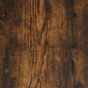 Libreria 5 Ripiani Rovere Fumo 76x33x188,5 cm Legno Multistrato