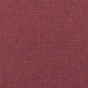 Poltrona Reclinabile in Tessuto Rosso Vino